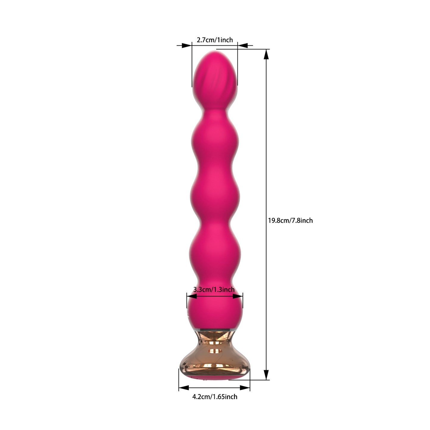 Anal Bead Double Layers Silicone IJW-AT08