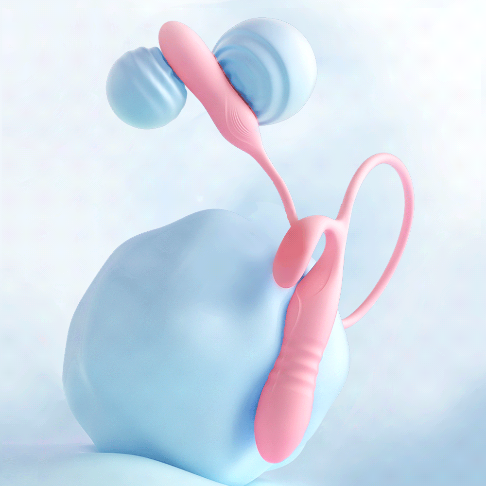 5 in 1 Multiple Functions Double-Head Vibrator IJW-V655