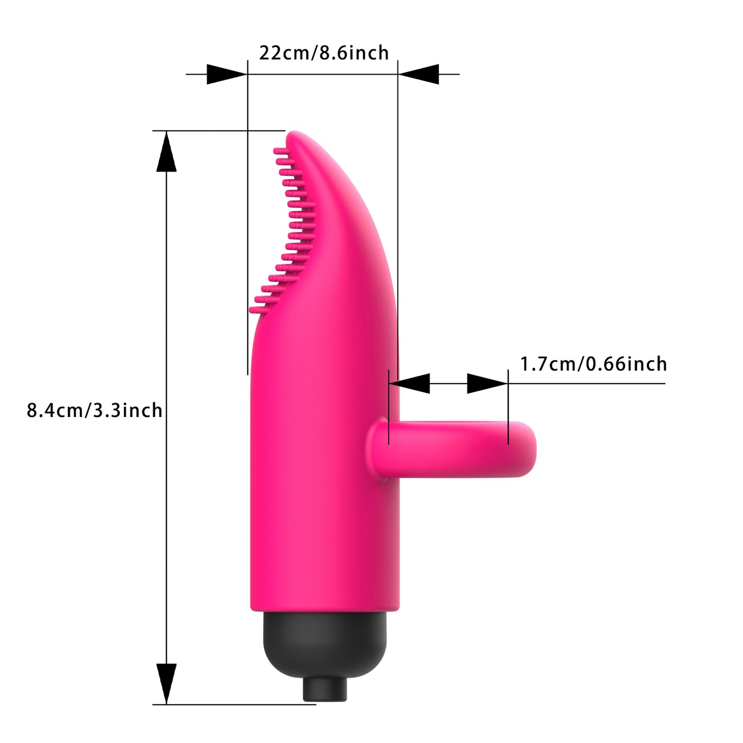 Portable Finger Sleeve/ Finger Bullet Vibrator IJW-FS01