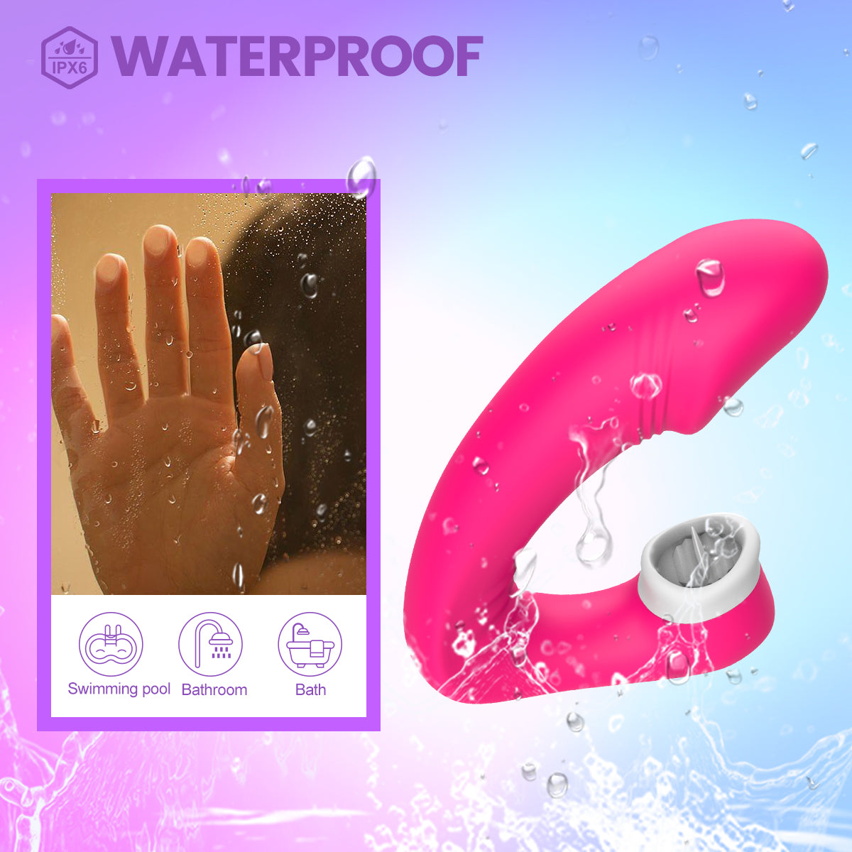 Flexible Licking Vibrator IJW-V068