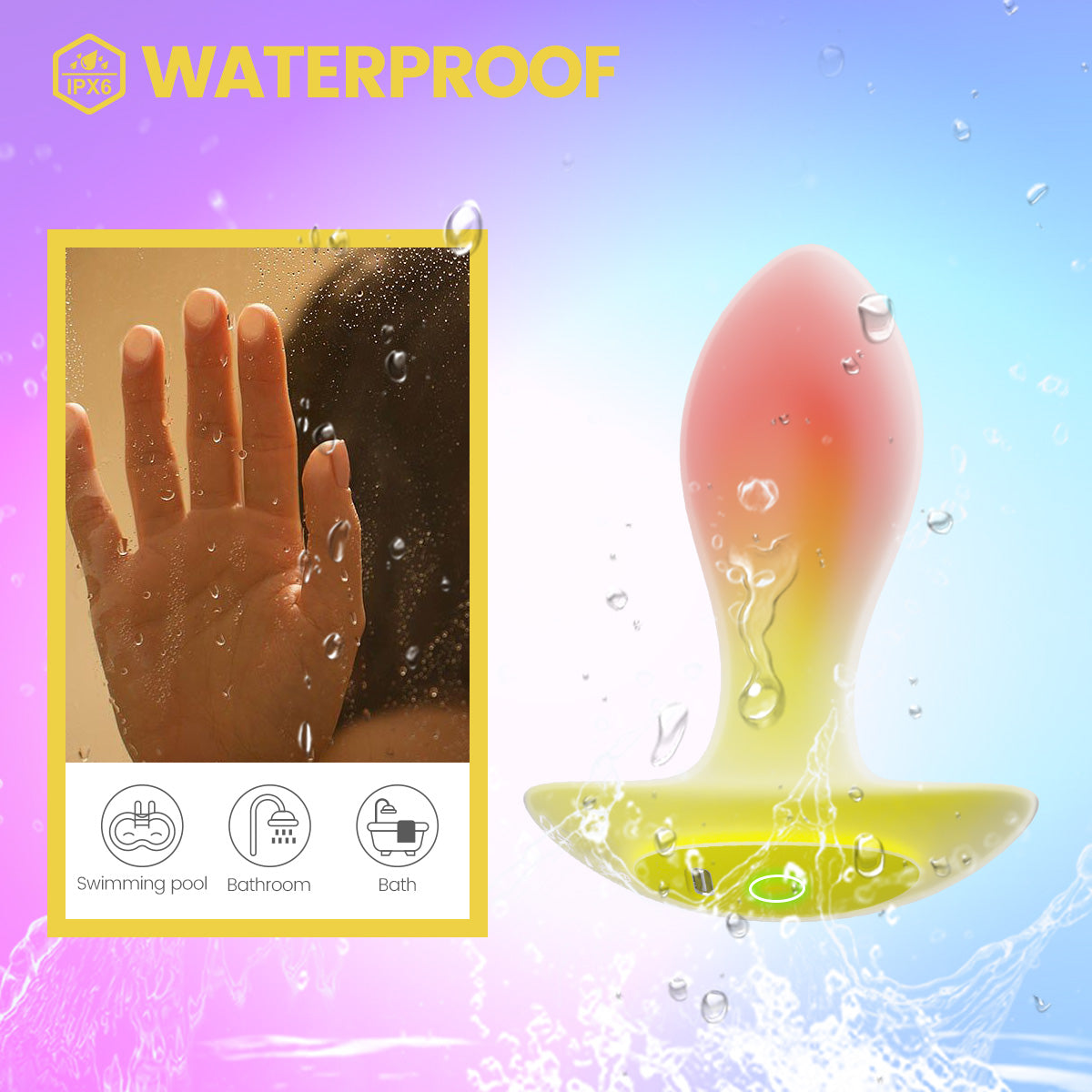 Anal Toy with Bright Color IJW-AT20