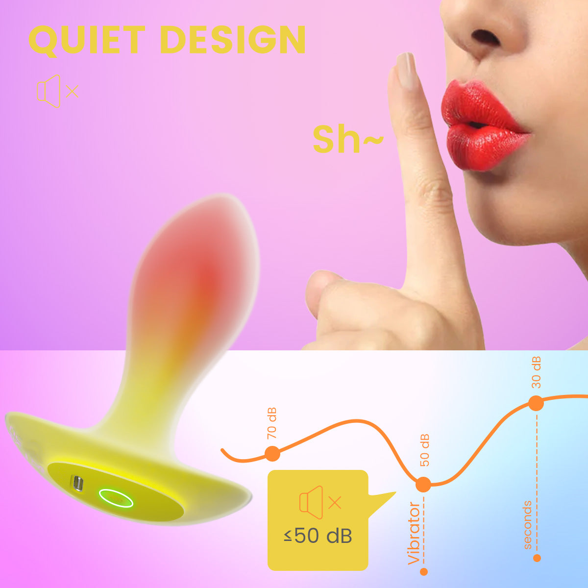Anal Toy with Bright Color IJW-AT20