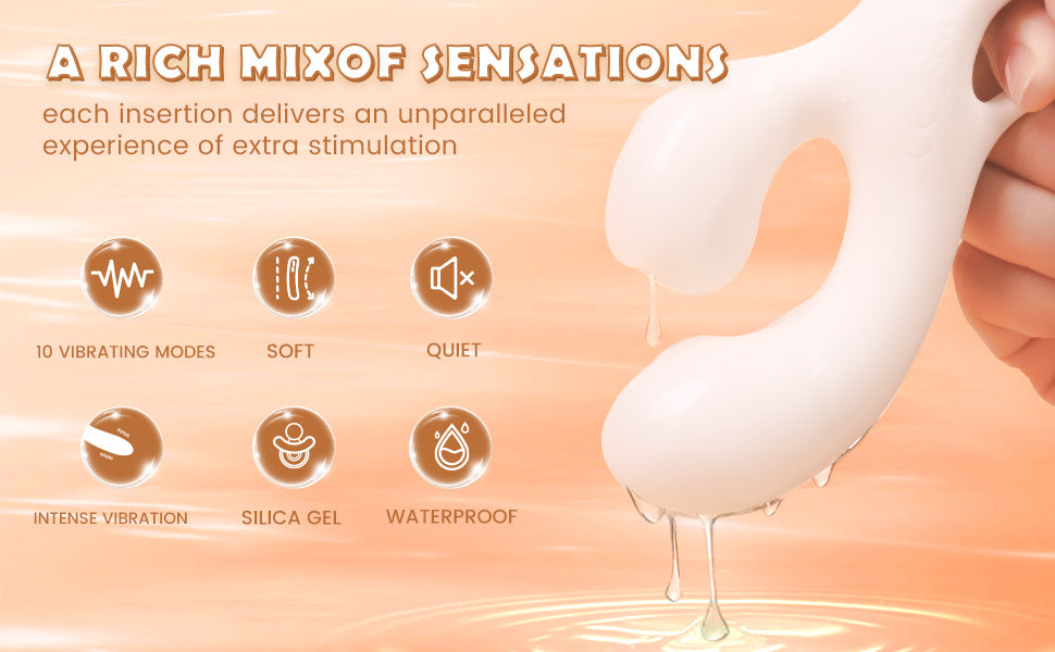 2 in 1 Fully Functional Vibrator