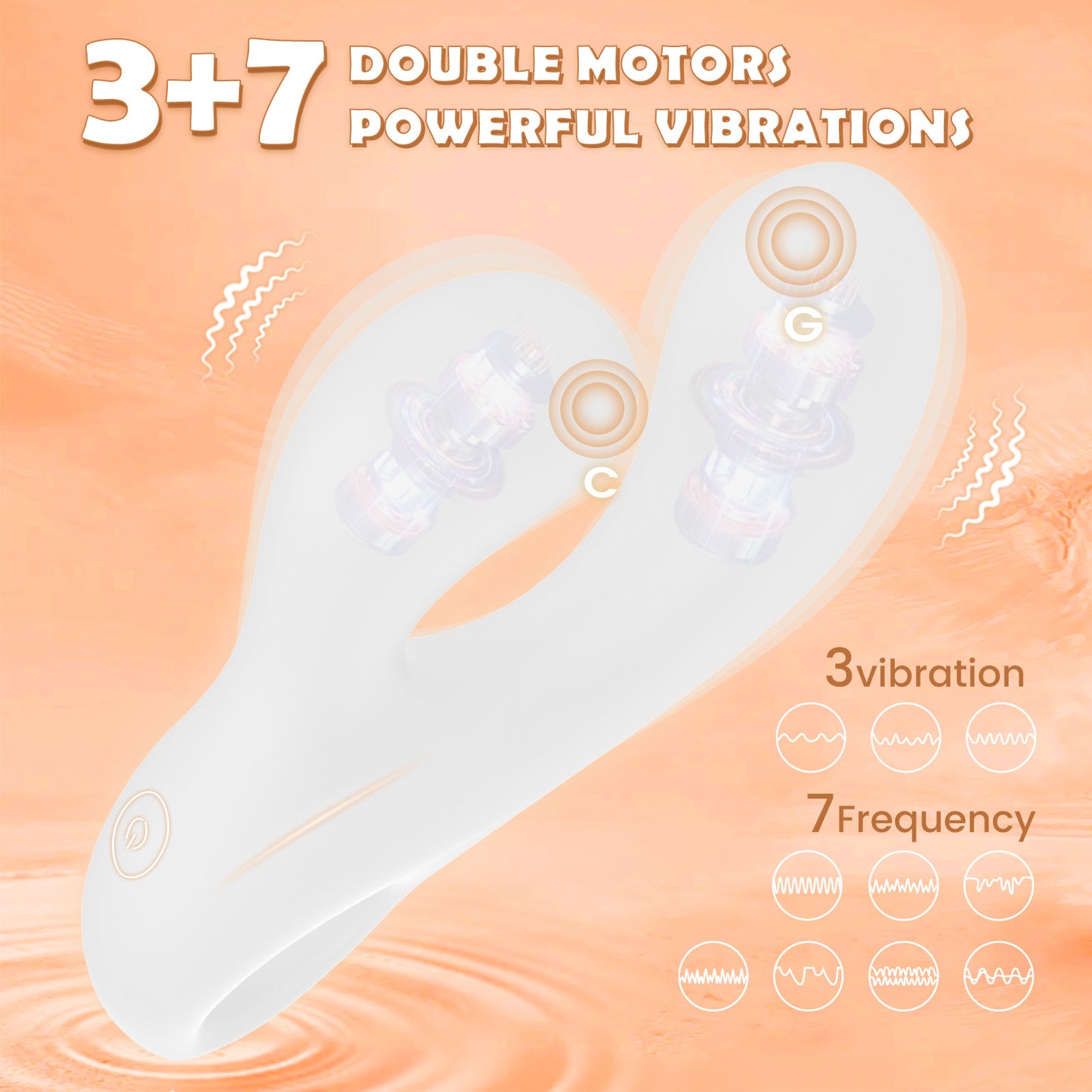 2 in 1 Fully Functional Vibrator