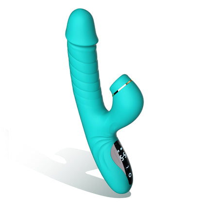 Telescopic Vibrator with LCD Touch Screen IJW-V628