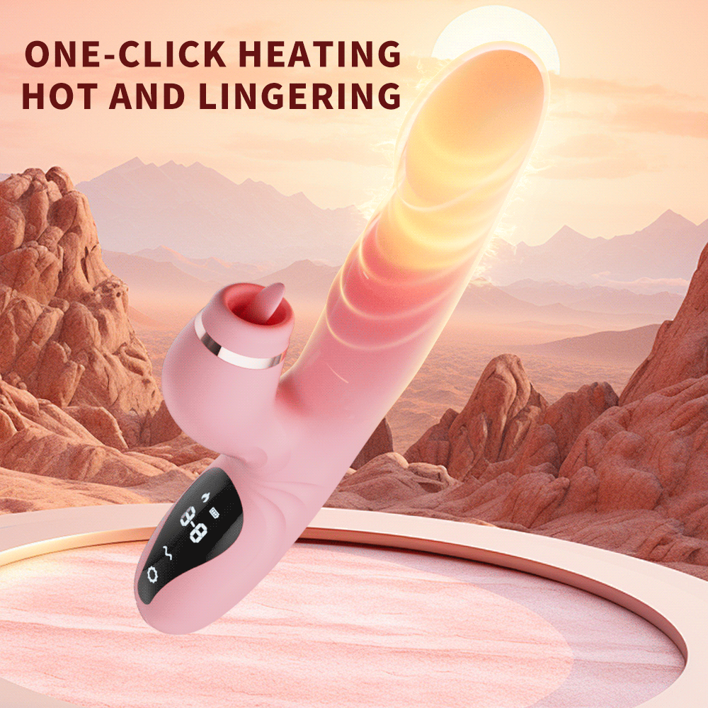 Thrusting Vibrator with LCD Touch Screen IJW-V637