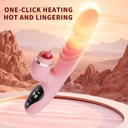 Thrusting Vibrator with LCD Touch Screen IJW-V637