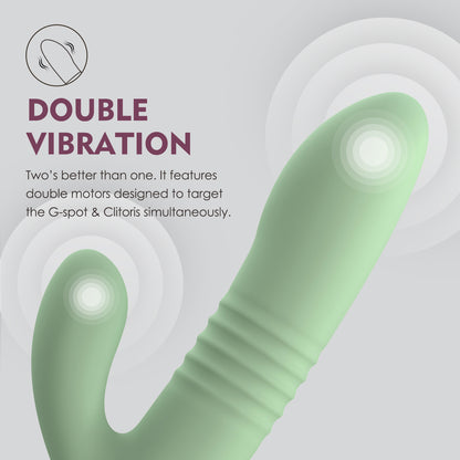 Trusting/Rabbit/Thrusting Vibrator Double Head Vibrator IJW-V125