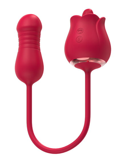 Telescopic Rose Vibrator IJW-V066