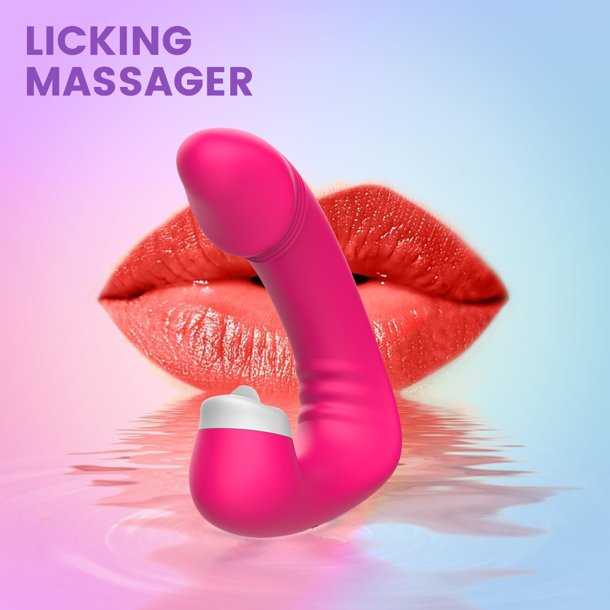 Flexible Licking Vibrator IJW-V068