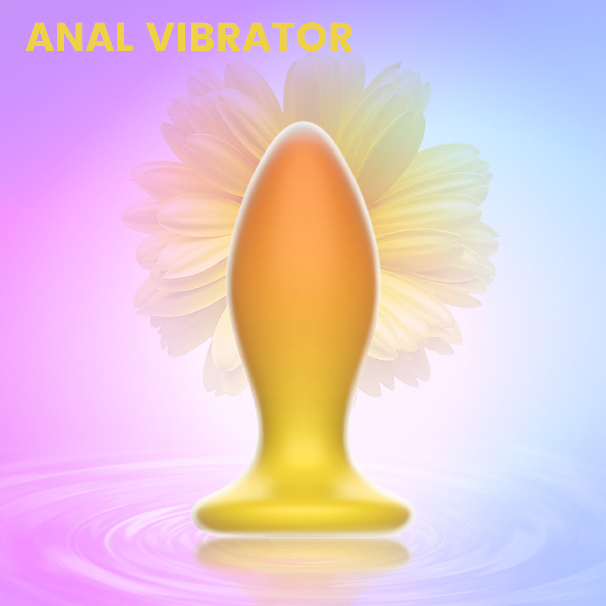 Anal Vibrator Double Silicone  IJW-AT18