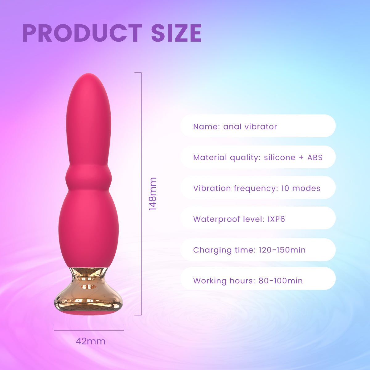 Anal Vibrator IJW-AT15