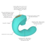 3 in 1 Sucking Dildo Vibrator G-Spot IJW0661 - Image 5