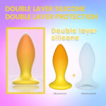 Anal Vibrator Double Silicone  IJW-AT18 - Image 14