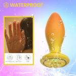 Anal Vibrator Double Silicone  IJW-AT18 - Image 8